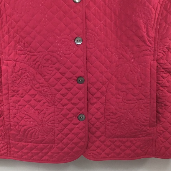 ”CHICO’S LIGHTWEIGHT ROSE QUILTED JACKET” - Picture 7 of 9